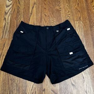 Columbia PFG + Omni-Shade  Hybrid 7 Pocket Button Fly Shorts  Mens - 36w 6L